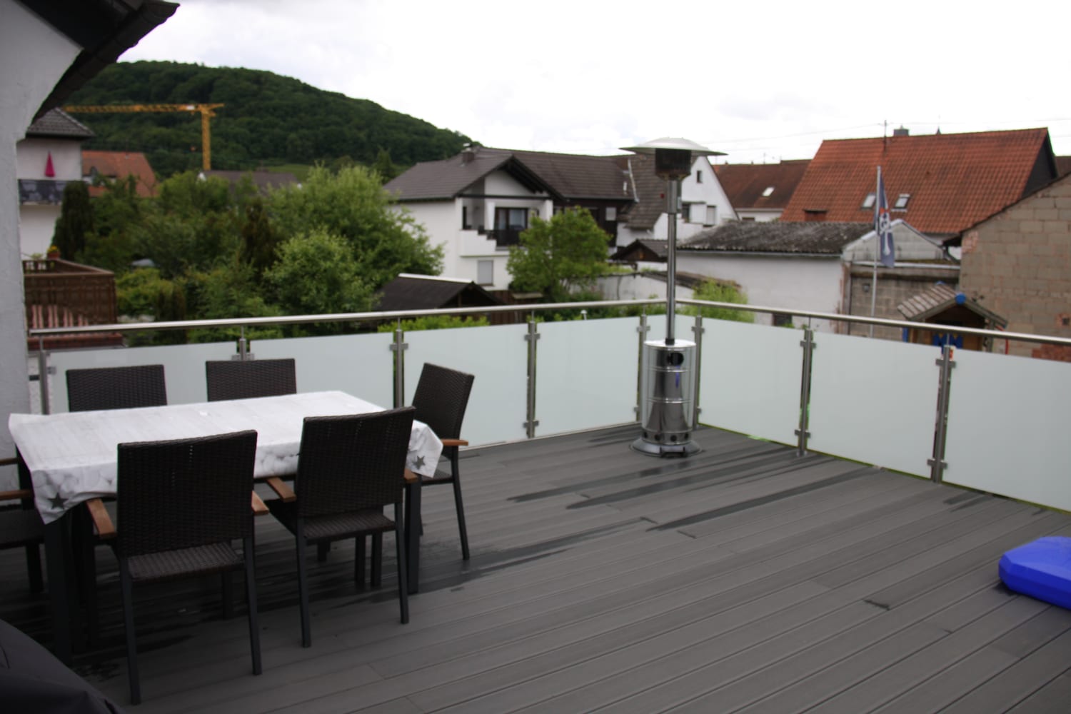 Balkon mit Glasgeländer – Referenz 12 – AN Metallbau GmbH