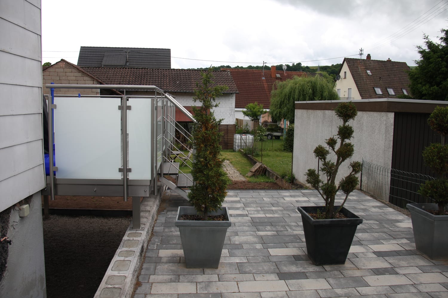 Balkon mit Glasgeländer – Referenz 15 – AN Metallbau GmbH