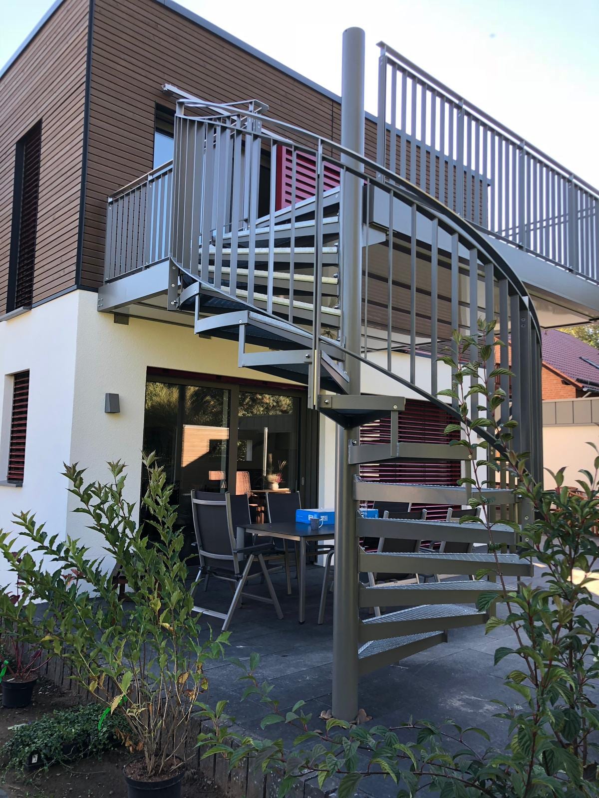 Balkon mit Glasgeländer – Referenz 37 – AN Metallbau GmbH