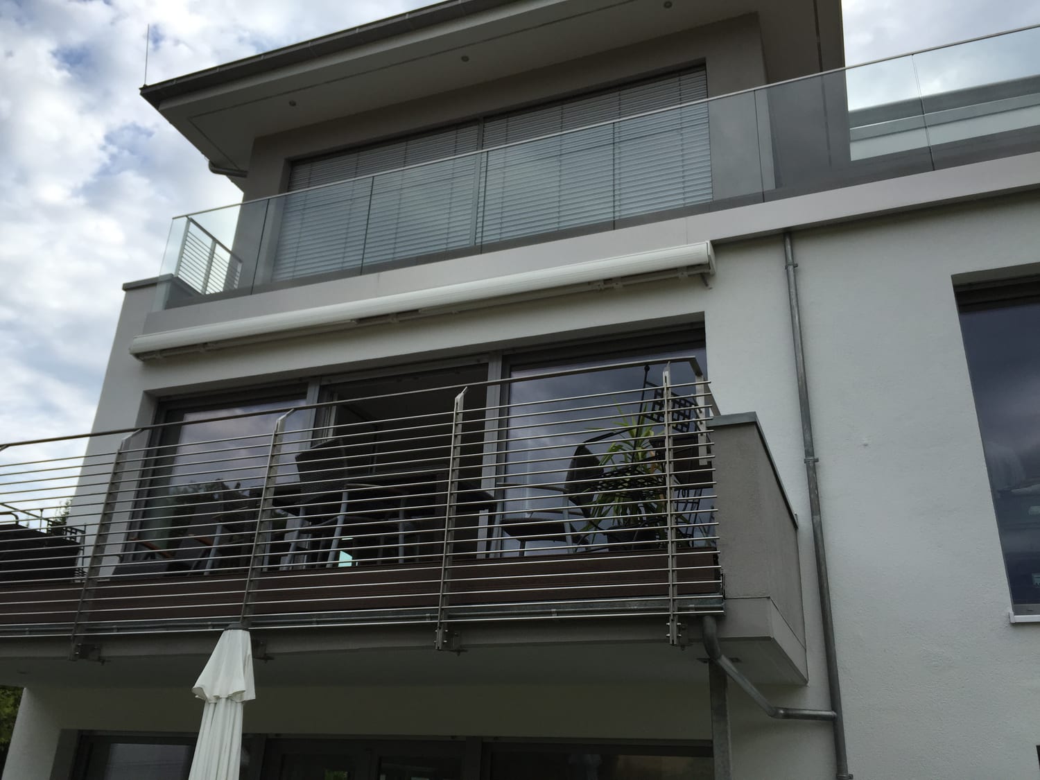 Glasgeländer aus Edelstahl und Glas – Referenz 5 – AN Metallbau GmbH