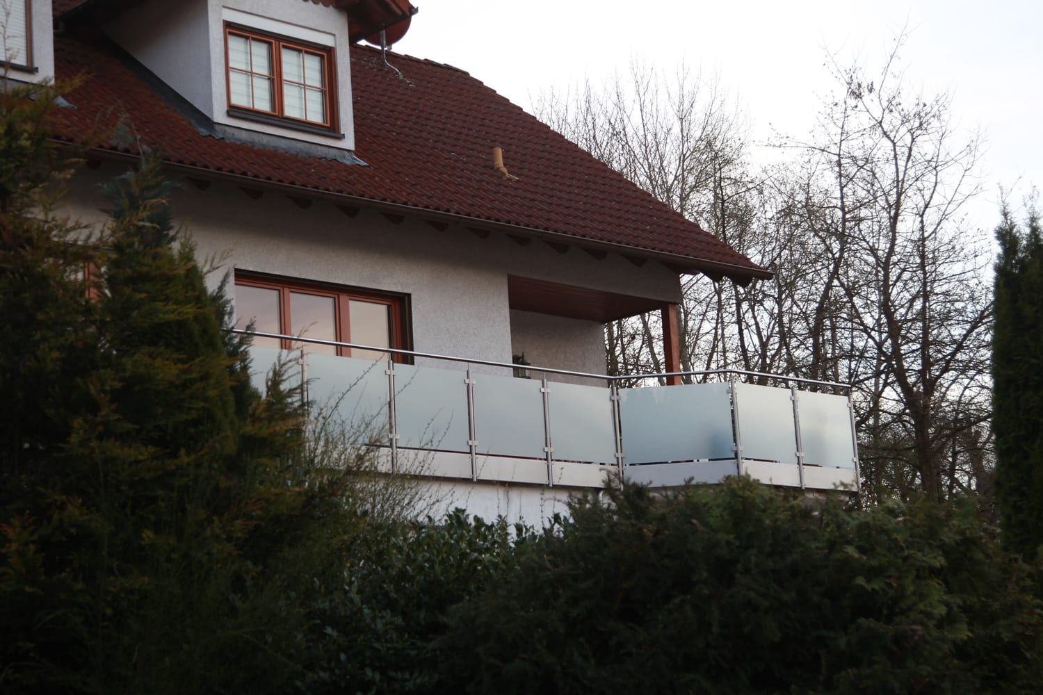 Glasgeländer aus Edelstahl und Glas – Referenz 7 – AN Metallbau GmbH