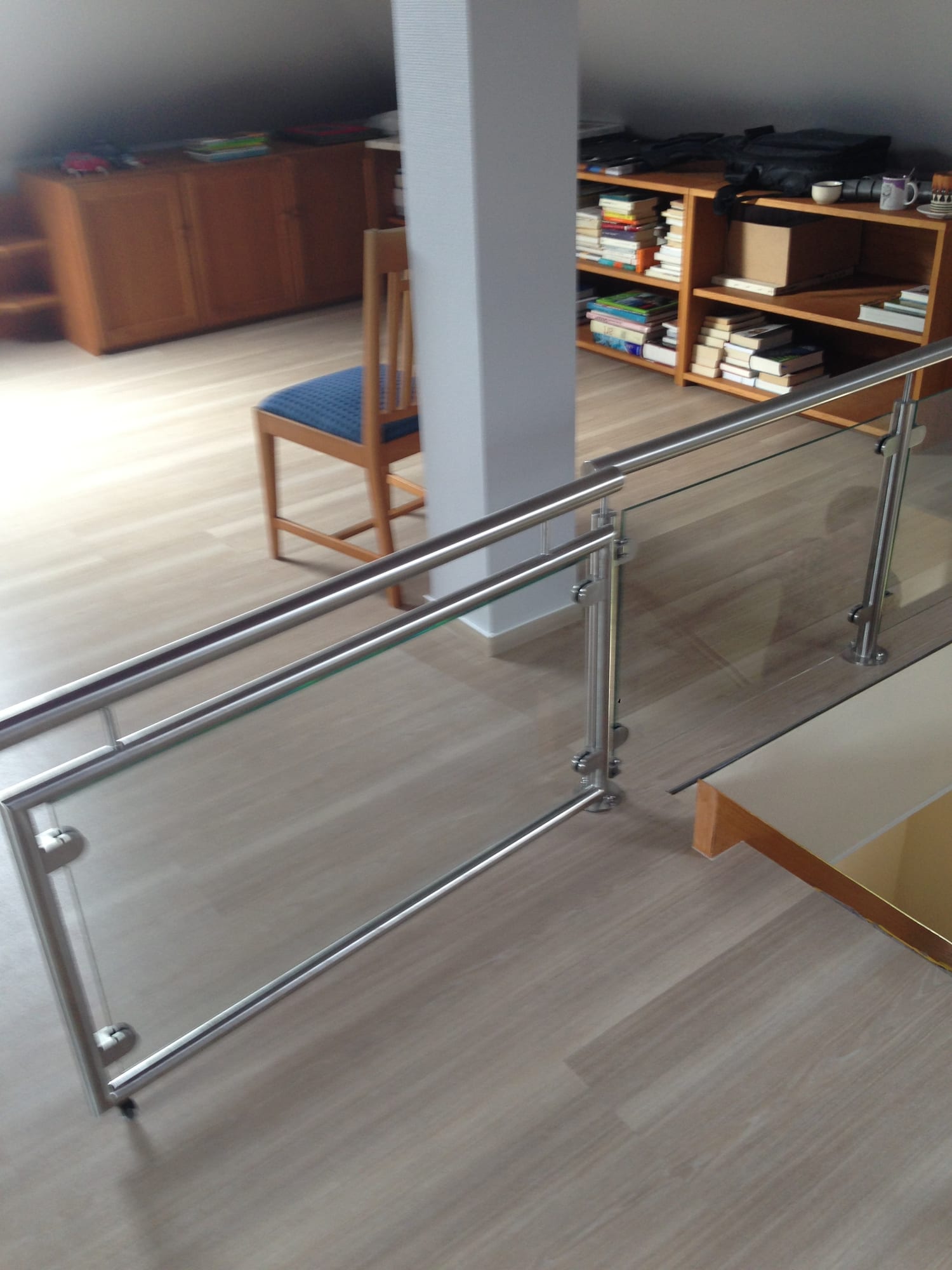 Glasgeländer aus Edelstahl und Glas – Referenz 21 – AN Metallbau GmbH