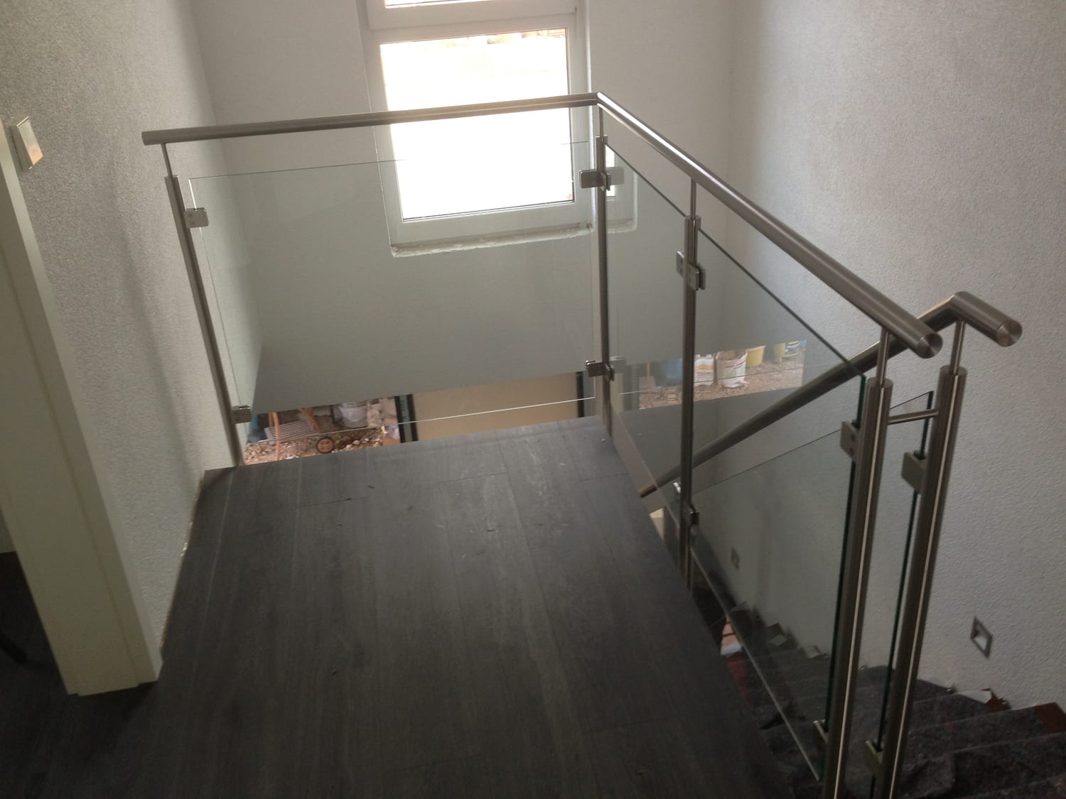 Treppengeländer aus Edelstahl & Glas – Referenz 135 – AN Metallbau GmbH