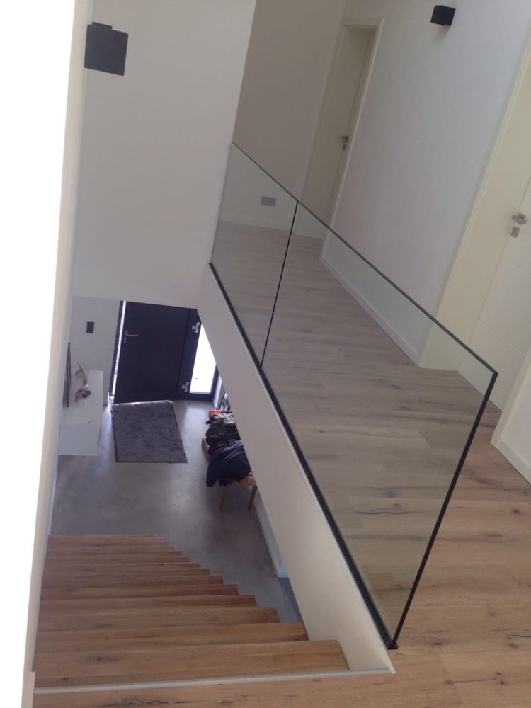 Treppengeländer aus Edelstahl & Glas – Referenz 148 – AN Metallbau GmbH