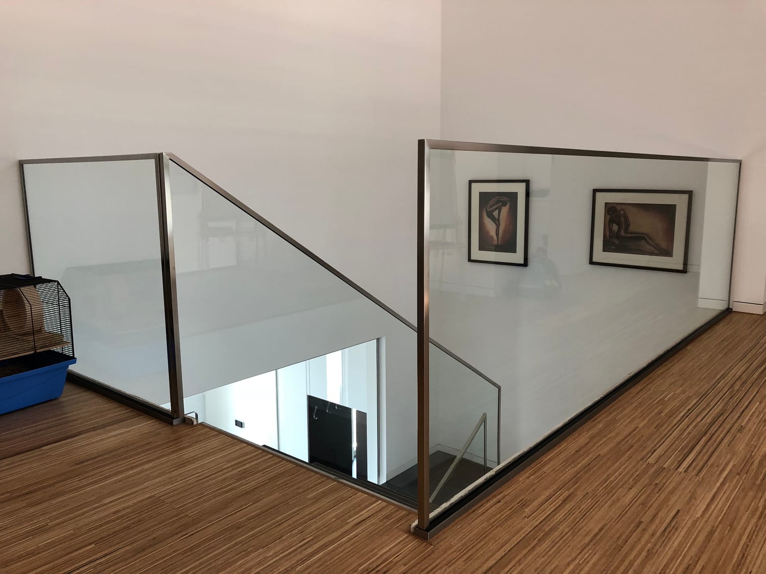 Glasgeländer aus Edelstahl und Glas – Referenz 40 – AN Metallbau GmbH