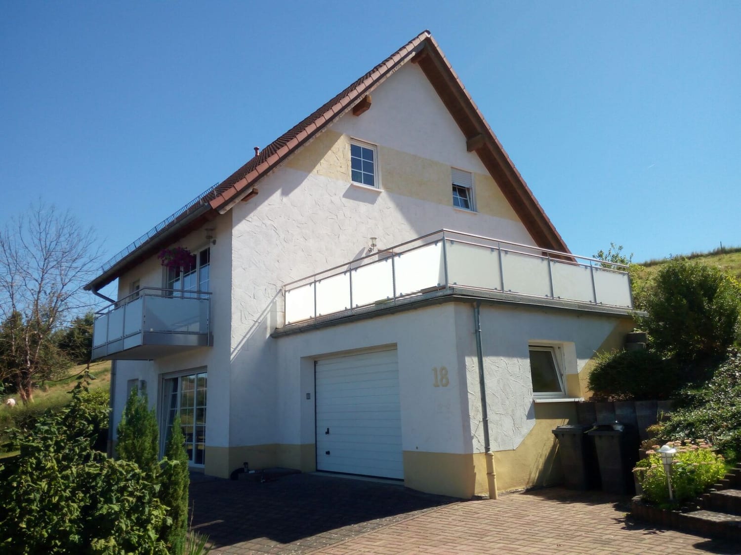 Glasgeländer aus Edelstahl und Glas – Referenz 52 – AN Metallbau GmbH