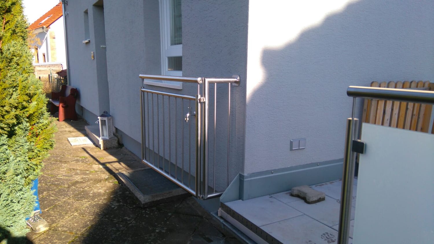 Glasgeländer aus Edelstahl und Glas – Referenz 55 – AN Metallbau GmbH