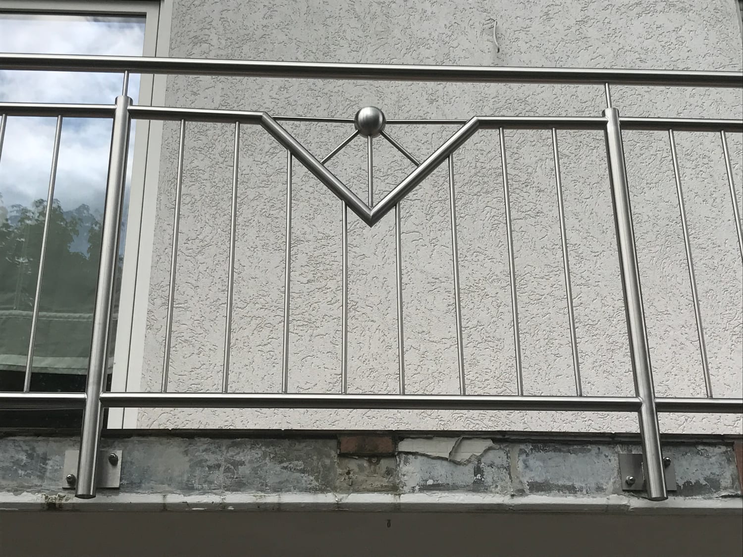 Französischer Balkon / Fenstergeländer – Referenz 122 – AN Metallbau GmbH
