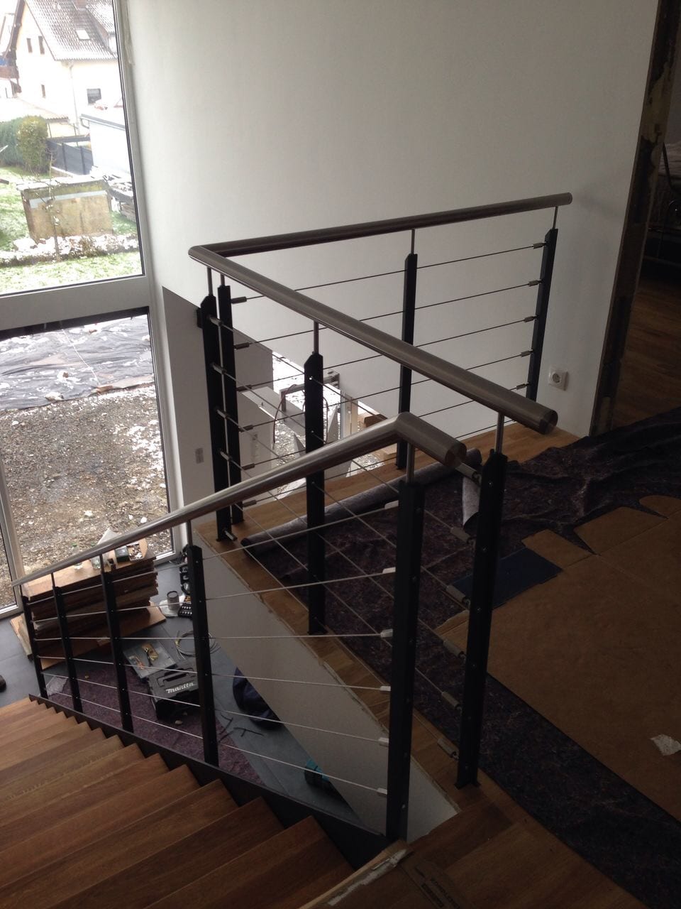 Glasgeländer aus Edelstahl und Glas – Referenz 60 – AN Metallbau GmbH