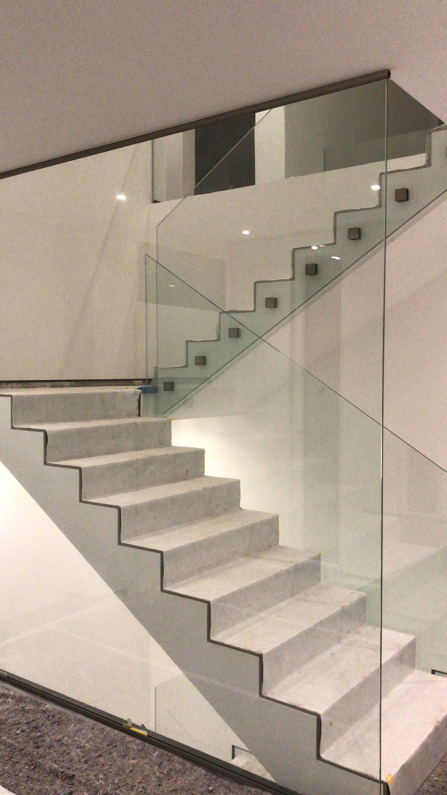 Treppengeländer aus Edelstahl & Glas – Referenz 157 – AN Metallbau GmbH