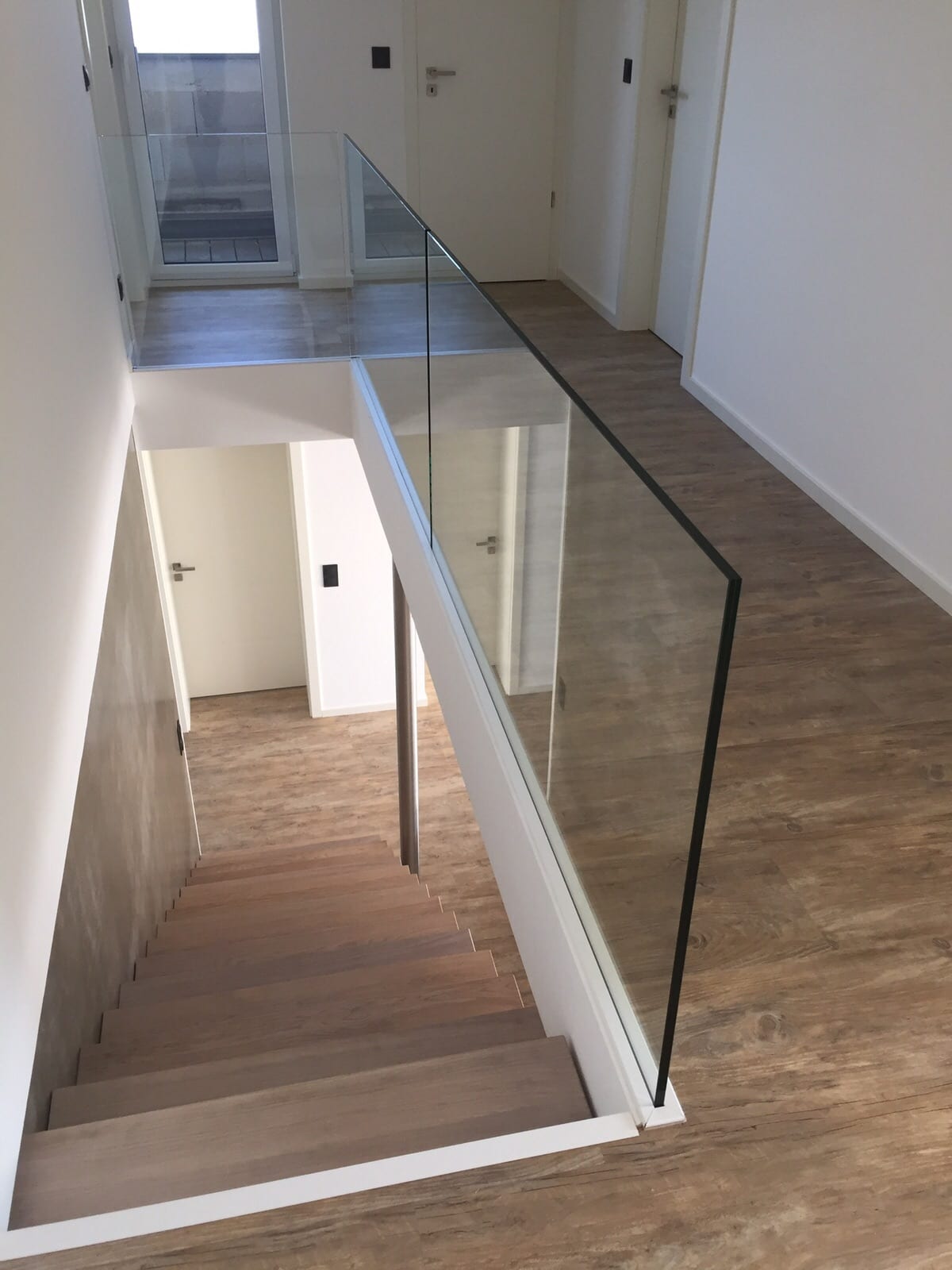 Glasgeländer aus Edelstahl und Glas – Referenz 63 – AN Metallbau GmbH