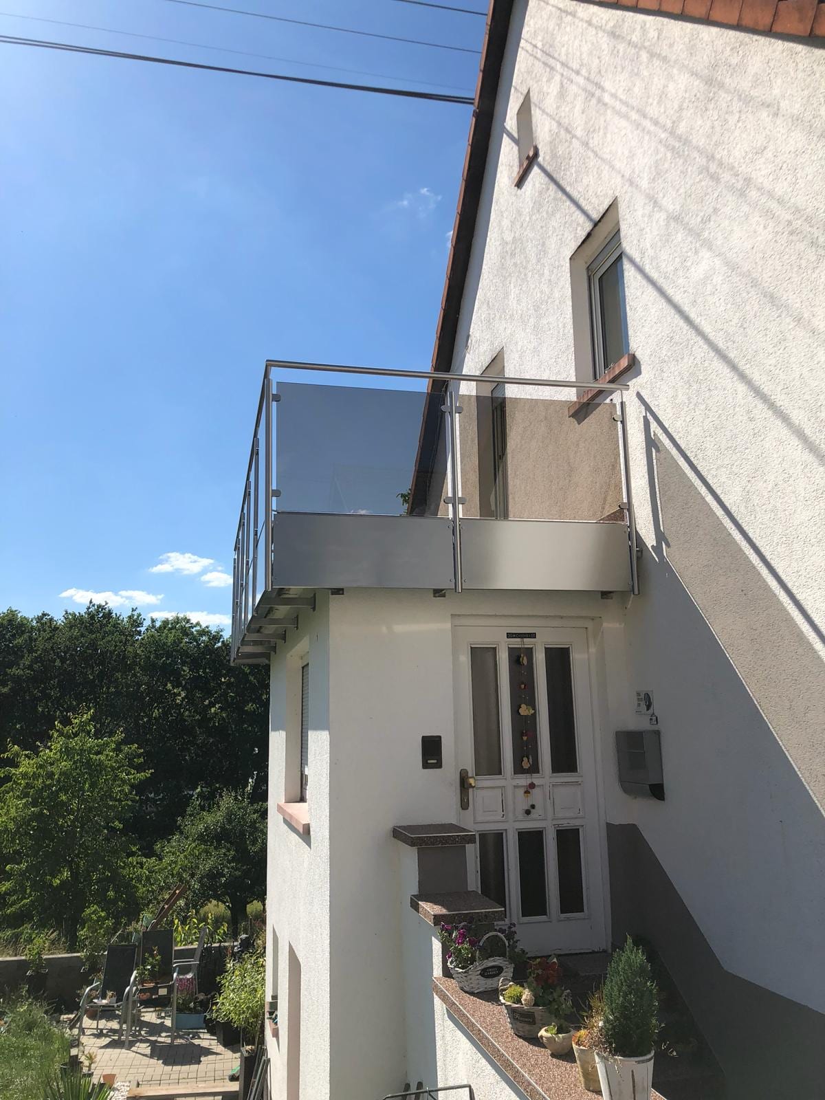Glasgeländer aus Edelstahl und Glas – Referenz 65 – AN Metallbau GmbH