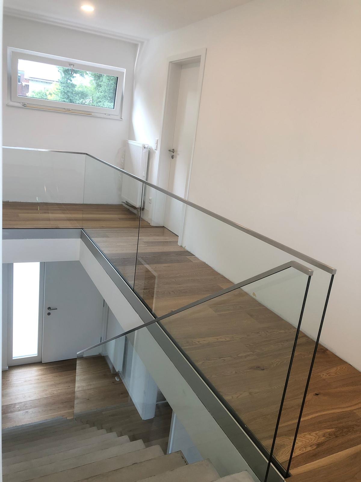 Treppengeländer aus Edelstahl & Glas – Referenz 163 – AN Metallbau GmbH