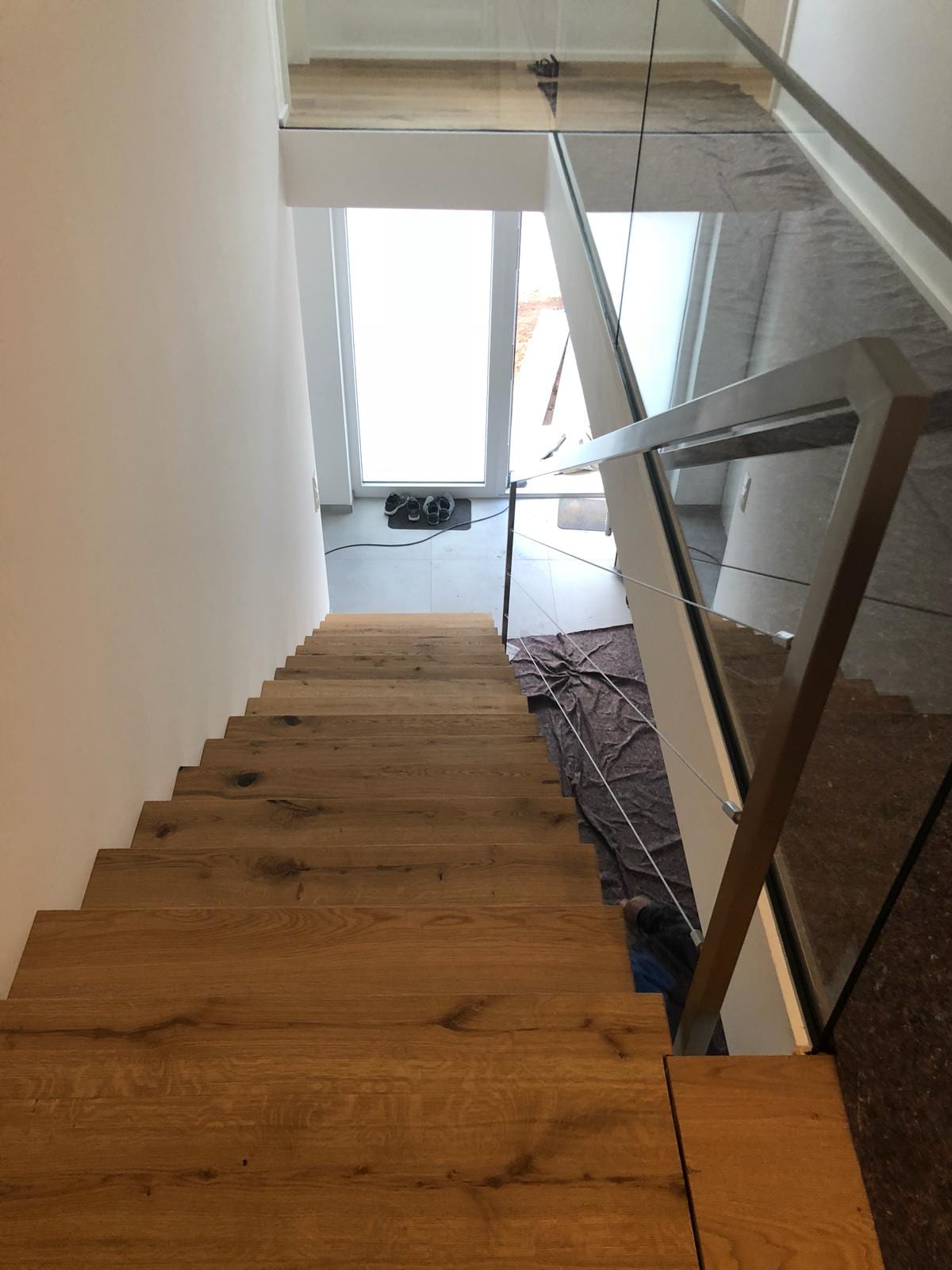 Treppengeländer aus Edelstahl & Glas – Referenz 164 – AN Metallbau GmbH
