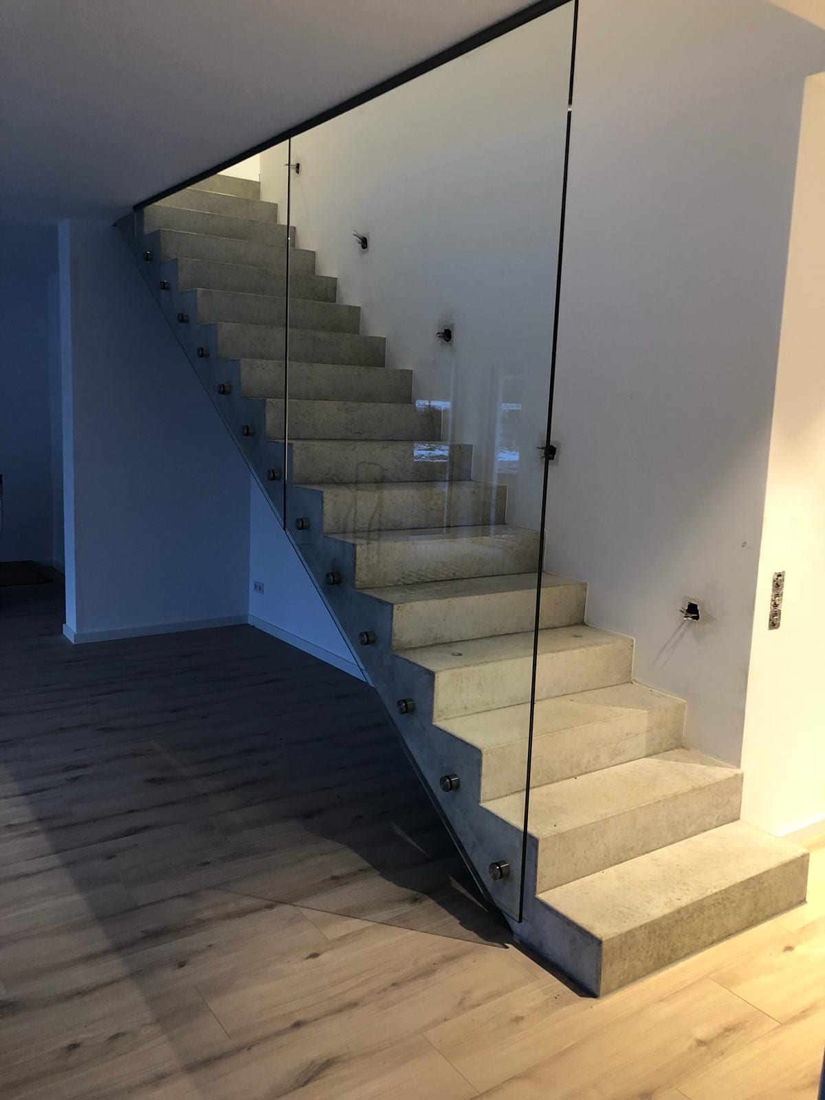 Glasgeländer aus Edelstahl und Glas – Referenz 69 – AN Metallbau GmbH