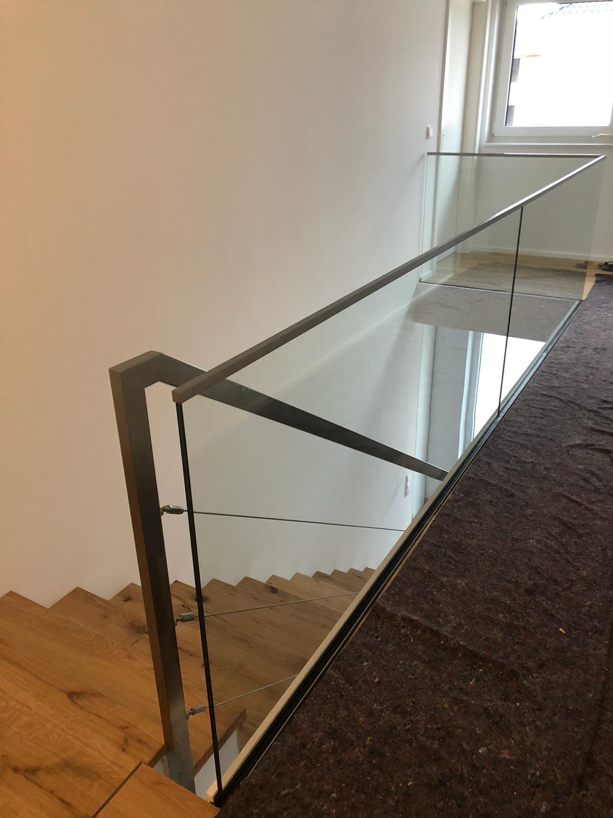 Glasgeländer aus Edelstahl und Glas – Referenz 74 – AN Metallbau GmbH
