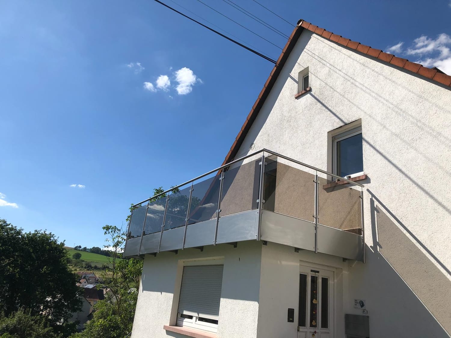 Balkon mit Metallgeländer – Referenz 196 – AN Metallbau GmbH