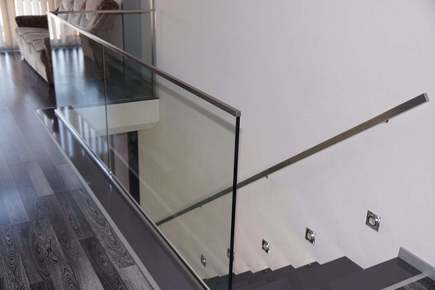 Glasgeländer aus Edelstahl und Glas – Referenz 80 – AN Metallbau GmbH