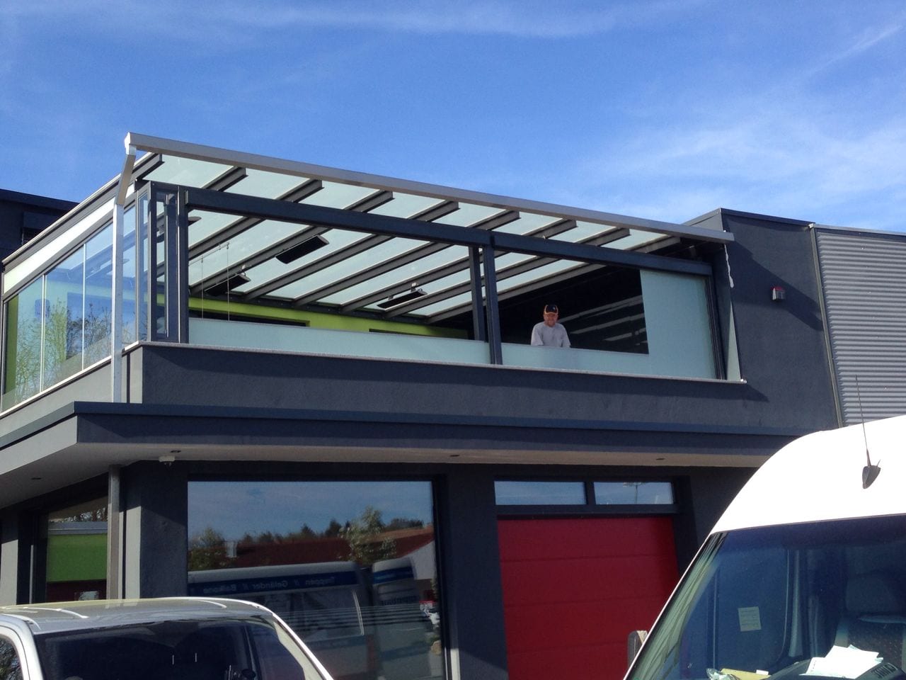 Überdachung aus Stahl & Glas – Referenz 8 – AN Metallbau GmbH