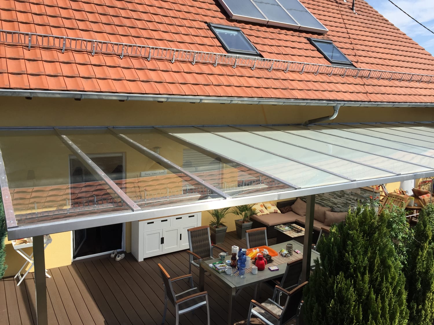 Überdachung aus Stahl & Glas – Referenz 20 – AN Metallbau GmbH