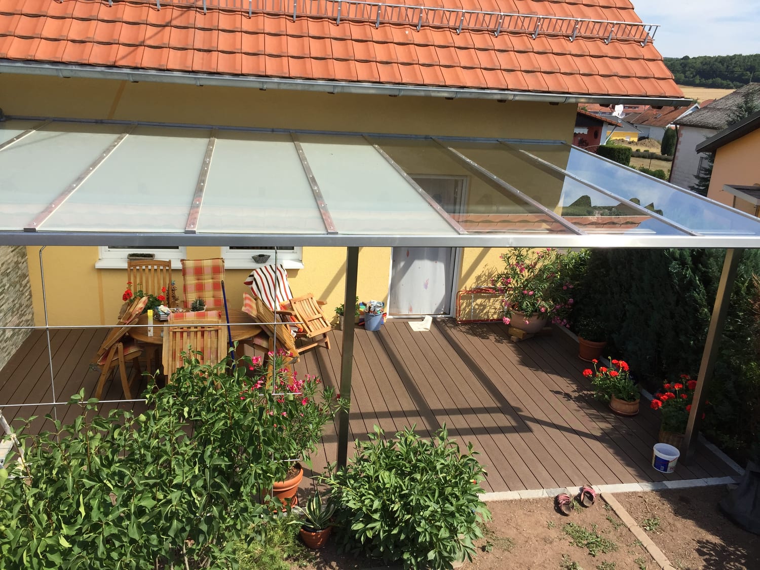Überdachung aus Stahl & Glas – Referenz 22 – AN Metallbau GmbH