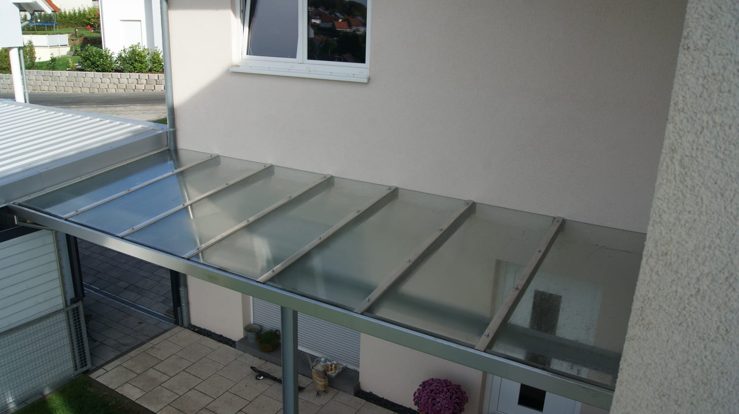 Überdachung aus Stahl & Glas – Referenz 26 – AN Metallbau GmbH