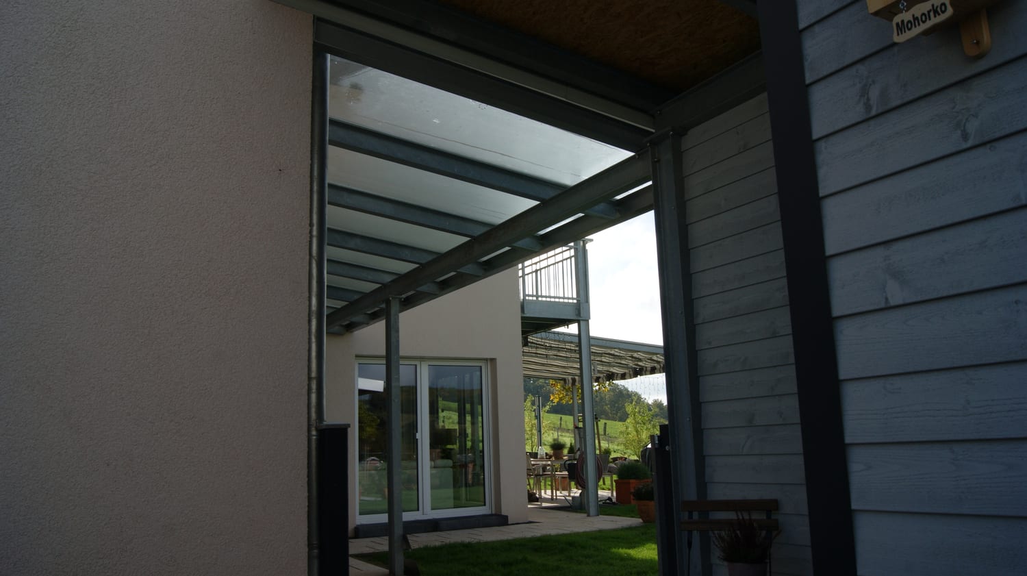 Überdachung aus Stahl & Glas – Referenz 27 – AN Metallbau GmbH